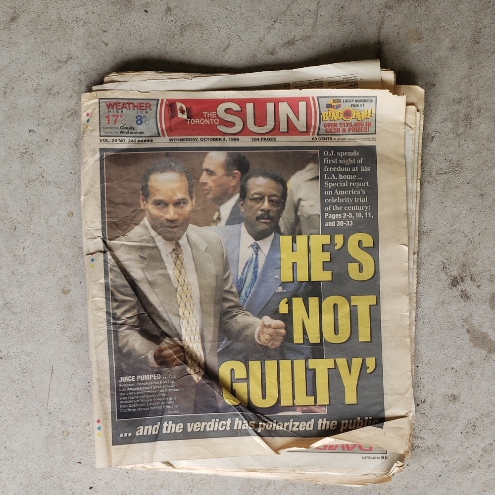Vintage News Paper